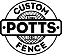 Potts Custom Fence Logo